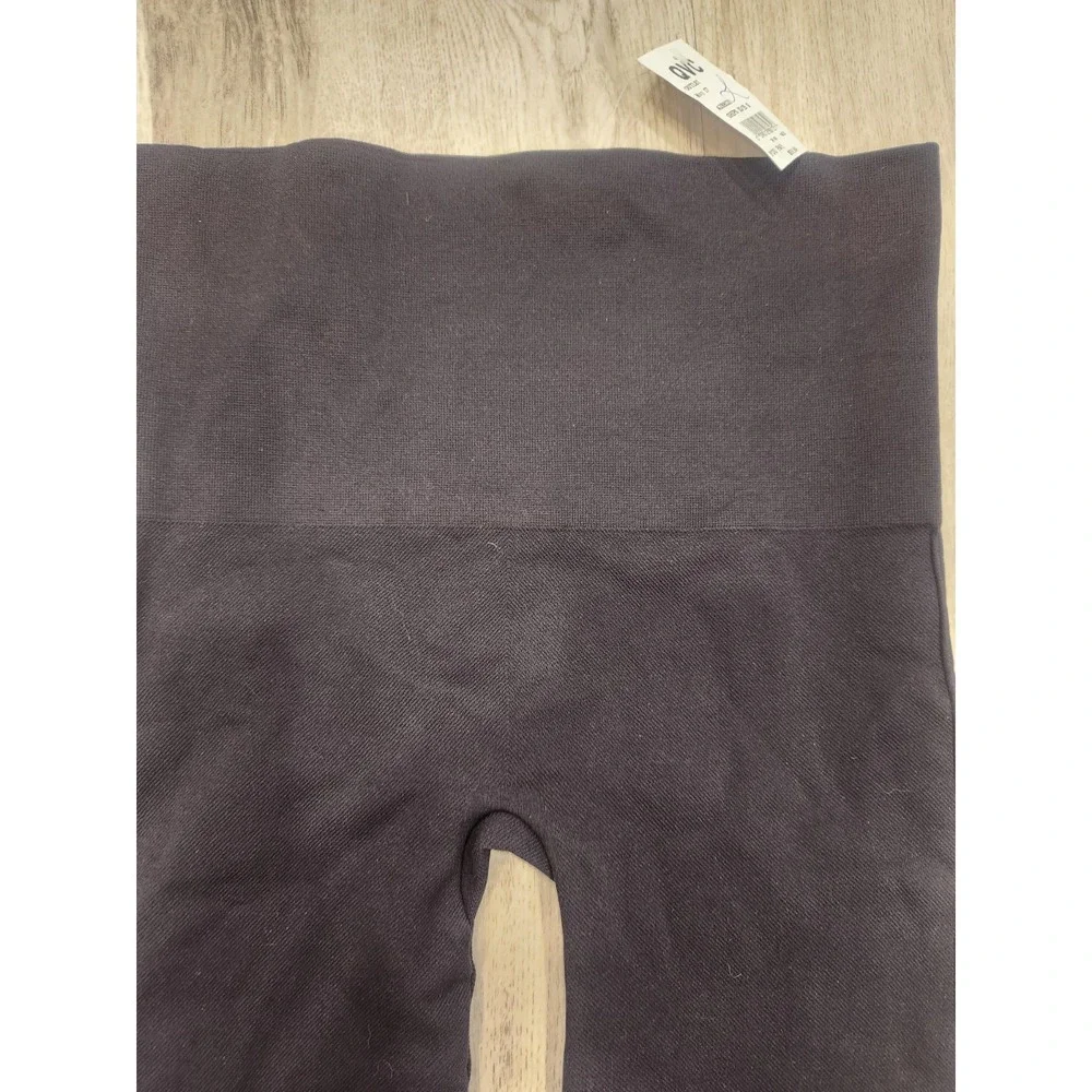 Spanx Leggings Womens Size Large Black Active Stretch Ankle Pants Workout Wear